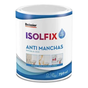 Tinta Anti-Manchas à Base de Água Isolfix Branca 750 Ml