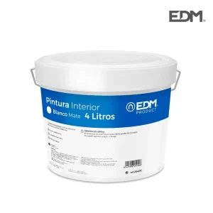 Edm Tinta Interior Branco Mate - 4 L