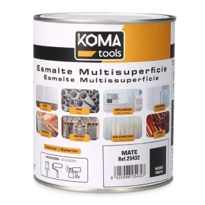 Esmalte Multissuperfícies Preto Mate 0.75ml Edm