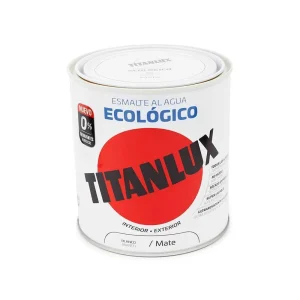 Esmalte Ecológico à Base de Água Mate Branco 750m.