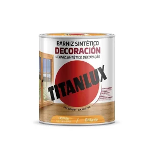 Verniz Sintético Decoração Brilhante Castanho 750.