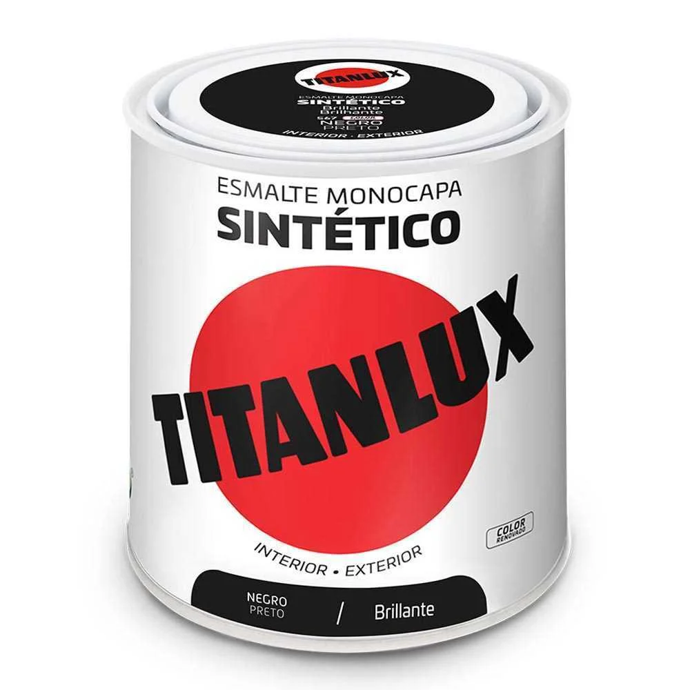 Esmalte Sintético Monocamada Brilhante Preto 250m.