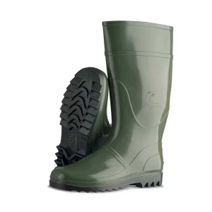 Bota de Água Uma Cor Verde Oliva Alto Tamanho 40