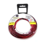 Cabo Paralelo 2x1,5mm Vermelho/Preto - 10mts