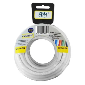 Cabo Paralelo 2x1,5mm Branco -10mts