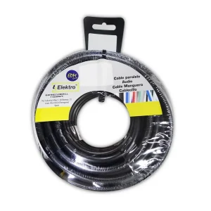 Rolo de Cabo Acril. Preto 4x2,5mm 15mts.