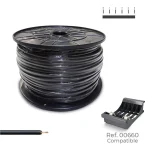 Cabo H07z1-K 1,5 Mm2 Preto 500m. ( Bobina Média )