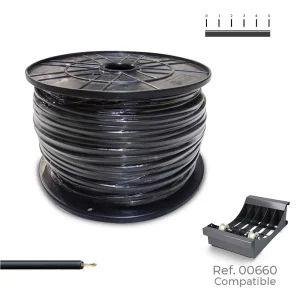 Cabo H07z1-K 1,5 Mm2 Preto 500m. ( Bobina Média )