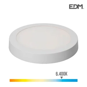 Downlight LED Parede/Teto Redondo 20w 6.400k Luz F