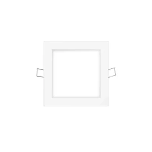 Mini Downlight LED Edm 6w 320 Lumen Quadrado 12cm