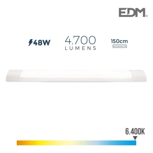 Armadura Eletronica LED 48w 4700lm 6.400k Luz Fria