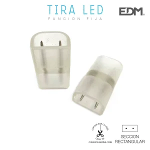 Conector Reto para Duas Fitas de LED Edm
