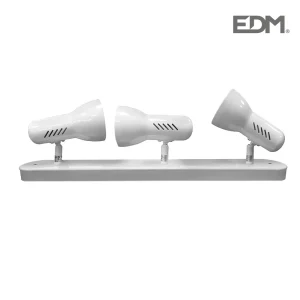 Foco Regua 3 Lâmpadas Branco Modelo Galaxy Edm