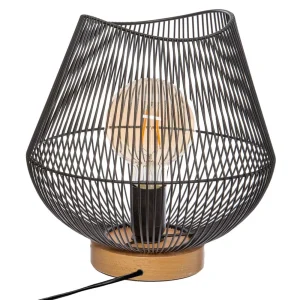 Candeeiro de Mesa Cor Preto E27 Coleção Jena 28.