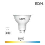 Lâmpada Dicróica LED Gu10 8w 600 Lm 4000k Luz Dia