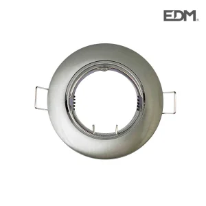 Aro Regulavel para Lamp. Halogena Niquel Mate Edm