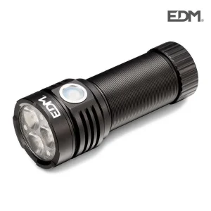 Lanterna LED 3xosram Recarregavel Edm