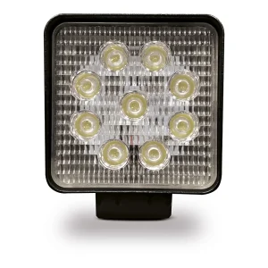Foco de Trabalho Quadrado 9 Leds 2150 Lm