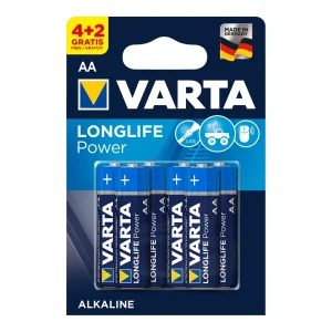 Pilhas Alcalinas Varta 4906 AA 1,5 V 6 Uds