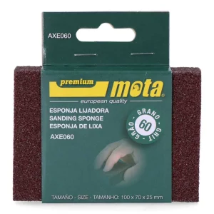 Lixa Esponja Oxido de Alumínio Grão 60 Axe060 Mota