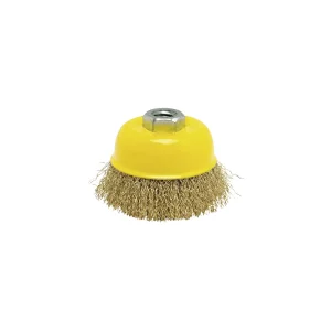 Escova Copo Arame Ondulado  100mm Ft0100