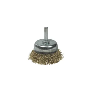 Escova com Espiga Aço Ondulado 75mm Fat075 Mota