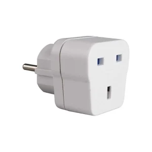Adaptador Inglês com T/Tl (Para Viajar para Espan.
