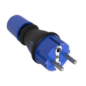 Ficha 2p+T 16a 250v Espigão de Ø4.8mm