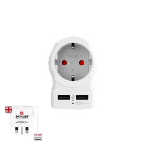 Skross 1500280 Adaptador de Energia Tipo G (Uk) T.