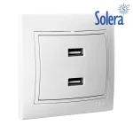 Carregador Duplo Usb Serie Europa 230v 5v 4200ma .