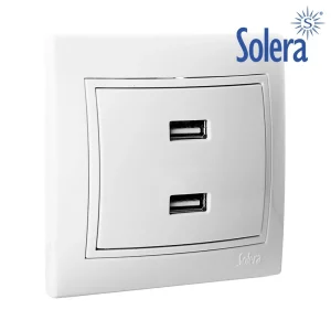 Carregador Duplo Usb Serie Europa 230v 5v 4200ma .