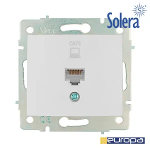 Tomada de Dados Rj4 Cat6 83x81mm