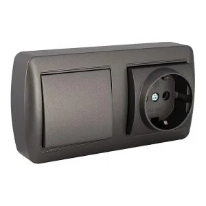 Tomada Fixa 2p+T 16a 250v + Comutador de Escada 10