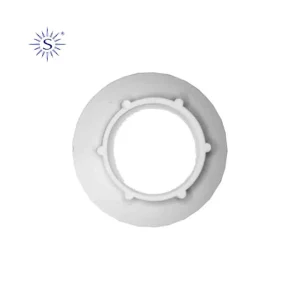 Anilha Porta-Lâmpada E-14 Branco Solera