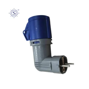 Adaptador Industrial Schuko Cetac  2p+T 16a 230v