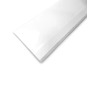 Regua Veda Porta Pvc Flexivel Branco 1m