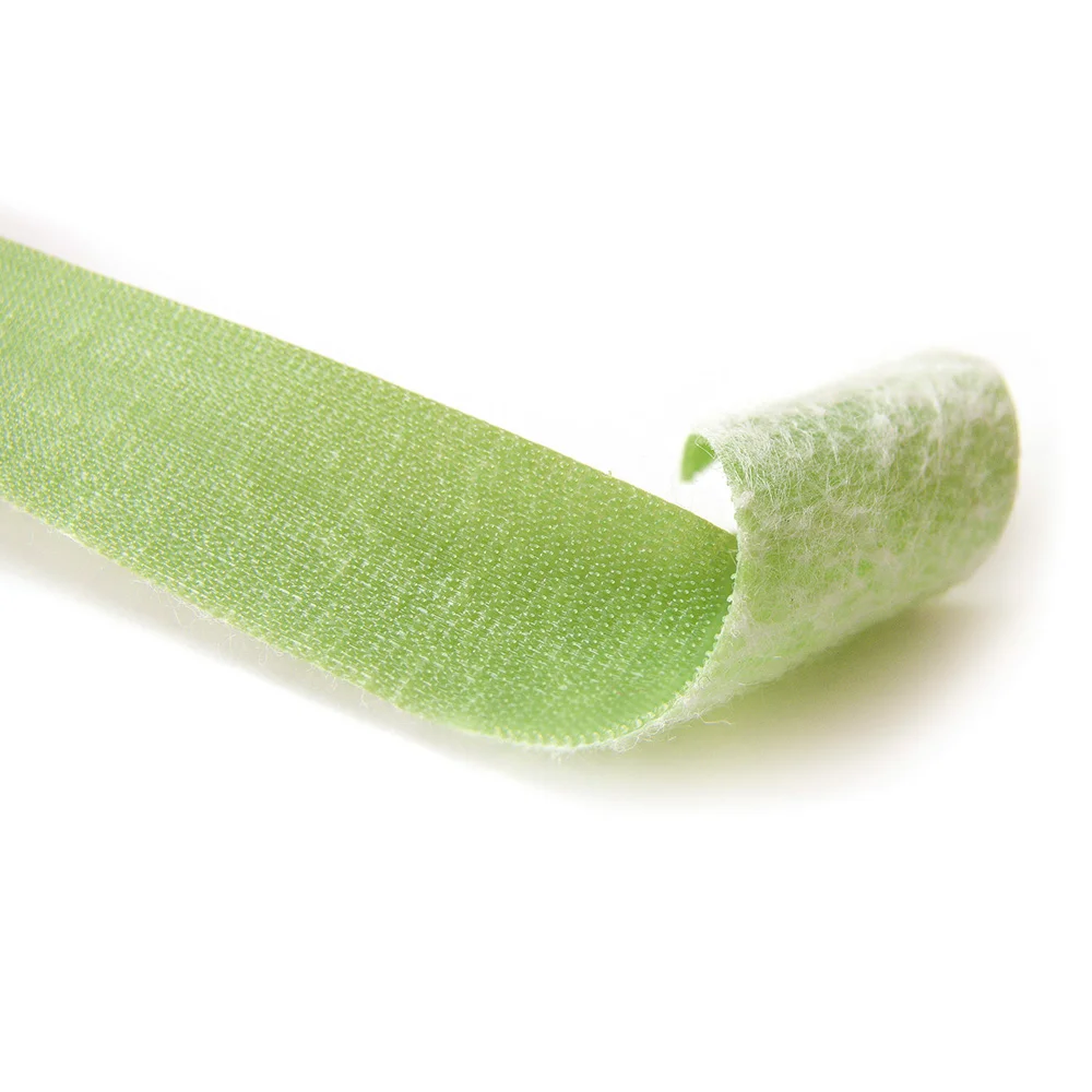 Fita de Fixação de Plantas de Velcro, Verde, 12 M.