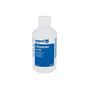 Produto de Limpeza para Pvc, Garrafa Plástica 250.