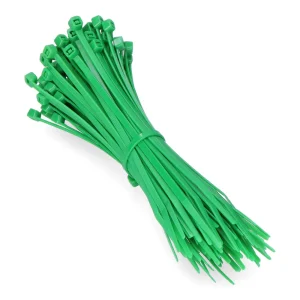Abraçadeiras de Nylon Gbn 2,5x200mm Verde 100un. .