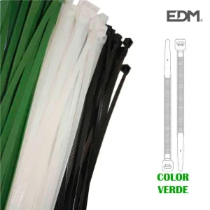 Abraçadeiras Verdes 150x3,5mm Saco 100unidades