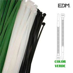 Abraçadeiras Verdes 200x4,8mm Saco 100unidades