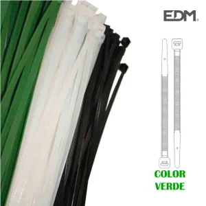 Abraçadeiras Verdes 300x4,8mm Saco 100unidades