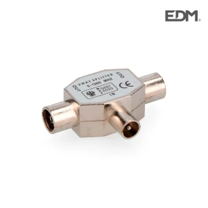 Ficha Tripla 1 Macho + 2 Femeas Metalico Extra Emb