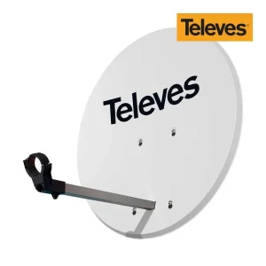 Antena Parabólica 63cm Offset Branco Televes