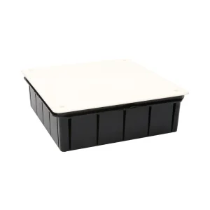 Caixa Quadrada 215x215x65mm com Parafusos Solera