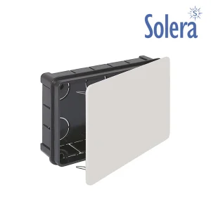 Caixa Retangular 160x100x50mm Garra Metalica Sole.