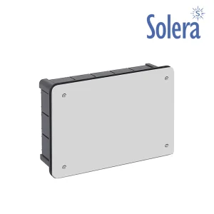 Caixa Quadrada 160x100x45mm com Parafusos Solera