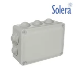 Caixa Quadrada Estanca 80x80x35mm Solera