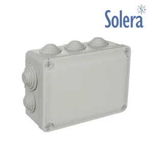 Caixa Quadrada Estanca 100x100x55mm com Parafusos.