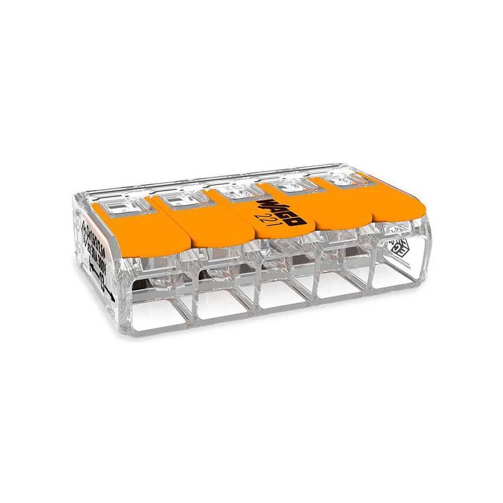 Conector Rapido com Alavanca 5 Condutores Maxi.